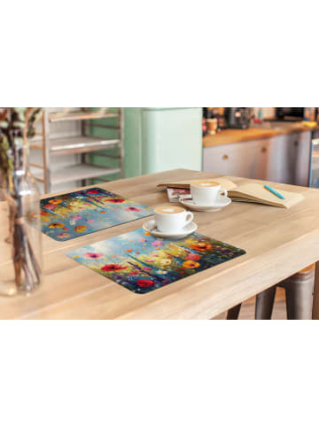 OnlyWow Platzset - Tischset (6-teilig) Multicolor, abwaschbar