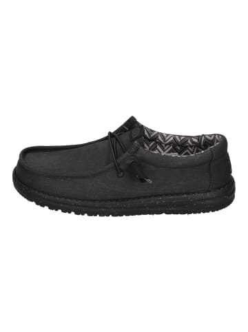 Hey Dude Halbschuhe-Slipper WALLY CANVAS in schwarz