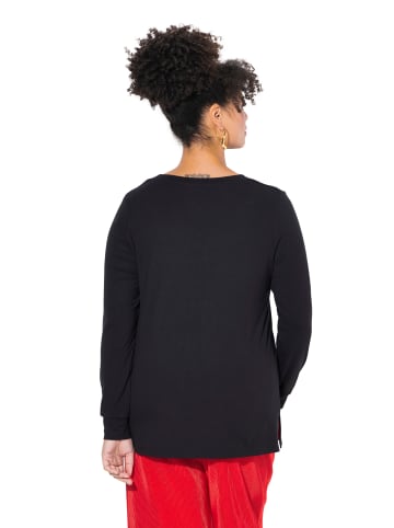 MIAMODA Shirt in schwarz