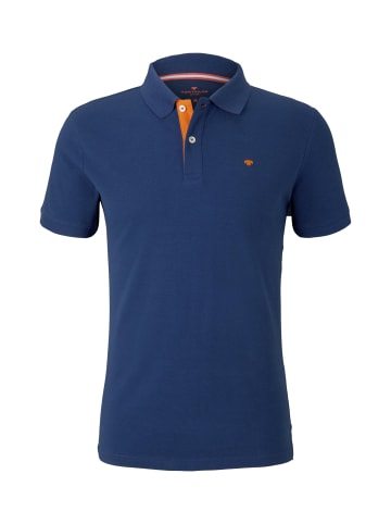 Tom Tailor Poloshirt 'Basic' in blau