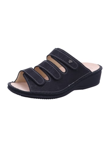 Finn Comfort Pantoletten PISA in schwarz/matt