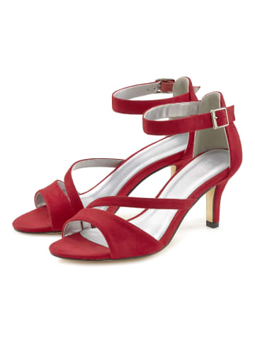 LASCANA Sandalette in rot