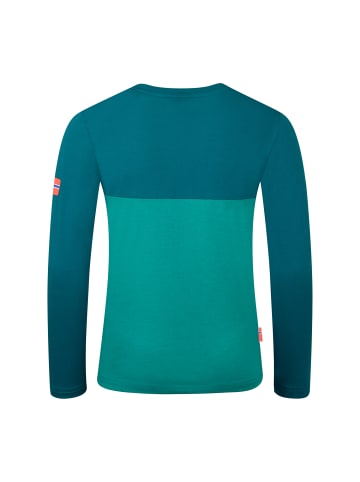 Trollkids Longsleeve Bergen in sea green