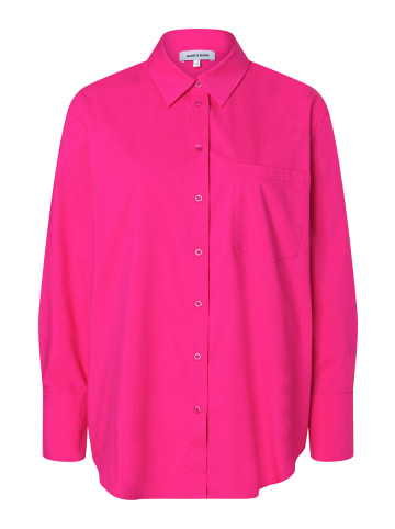 More & More stylishe, Stretch- Oversize-Bluse in pink