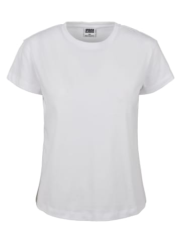 Urban Classics Urban Classics Damen Ladies Basic Box Tee in white