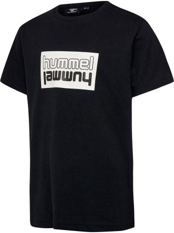 Hummel T-Shirt Hmlduo Kinder in BLACK/THYME