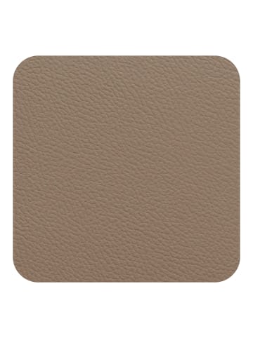 FREEFORM Fleximats Untersetzer, 4er Set, 10x10cm, Taupe/Beige