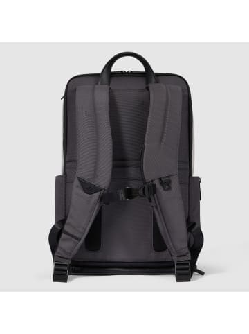 Piquadro Brief 2 Special Rucksack 45 cm Laptopfach in graphite-black