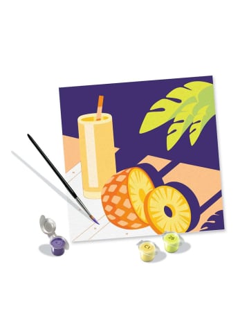 Ravensburger Malprodukte CreArt, Malen nach Zahlen Adults Trend - Mocktail Ananas Ab 12 Jahre in bunt