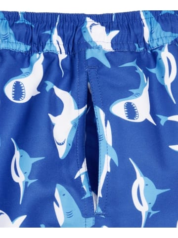 Playshoes Kinder Badeshort "Beach-Short Haie" in Blau