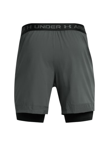 Under Armour Vanish Woven 2-in-1 Shorts in Grau