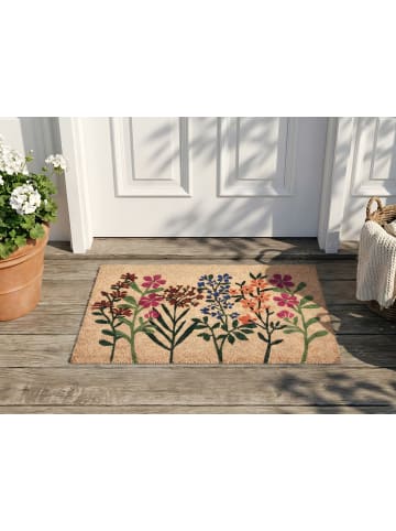 Beliani Fußmatte TEKKONA in /Bunt - (W) 45 x (L) 75 cm