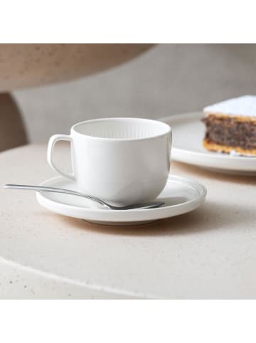 Villeroy & Boch 6er Set Kaffeetassen Afina 150 ml in weiß
