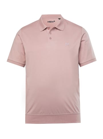 Men Plus Poloshirt in hell mauve