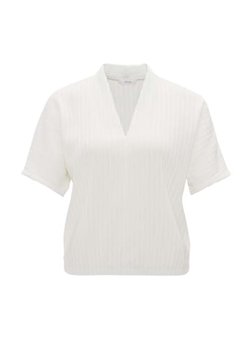 OPUS Kurzarmbluse für Damen in Weiß