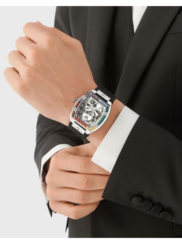 Philipp Plein Automatikuhr für Herren in schwarz