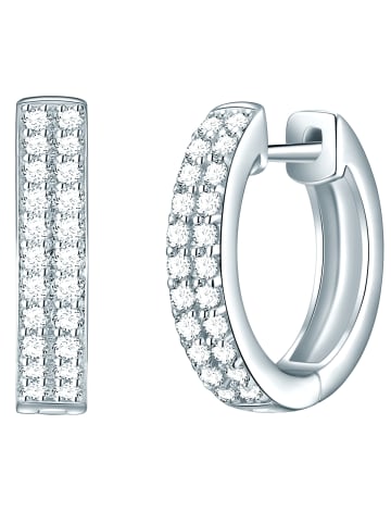 Rafaela Donata Creolen Sterling Silber Zirkonia in silber