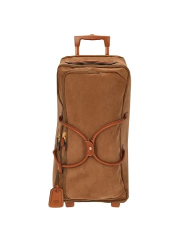 BRIC`s Life - Rollenreisetasche 72 cm (olive) in camel