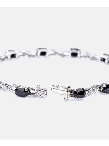 Diamant L'éternel Armband aus 375 Gelbgold mit Diamant mit Saphir