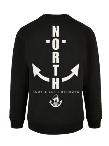 F4NT4STIC Sweatshirt North Anchor Knut & Jan Hamburg in schwarz