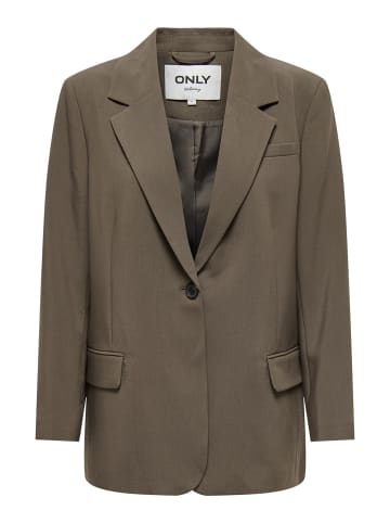 ONLY Klassischer Blazer in Coffee Quartz