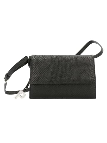 PICARD Auguri Auguri Clutch Tasche Leder 19 cm in black