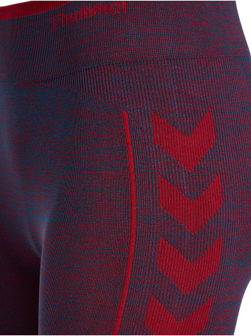 Hummel Hummel Leggings Hmlmt Aly Multisport Damen in INSIGNIA BLUE/CABERNET MELANGE