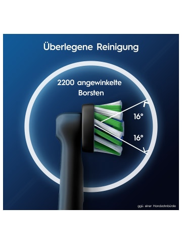 Oral-B Elektr. Zahnbürste "Vitality Pro" + 10 Aufsteckbürsten "Pro - CrossAction"