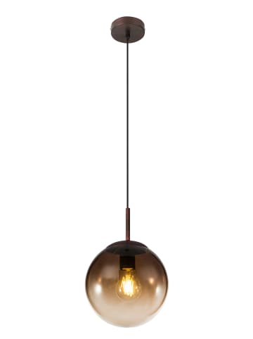 Globo lighting Hängeleuchte "VARUS" in brown