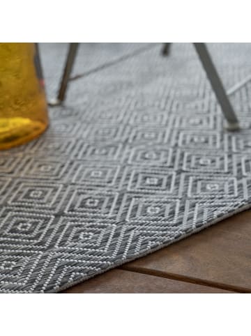 obsession Kurzflor Teppich Nautic 980 in grau - rechteckig