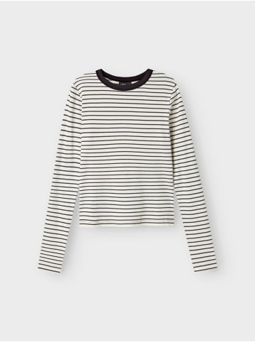 name it Oberteil mit langen Ärmeln in Dark Grey Melange