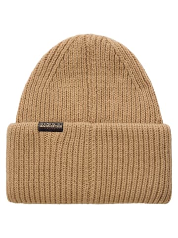 Napapijri Women's F-Vispa - Mütze (white heron) in brown tobacco