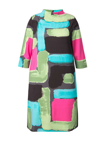 Ulla Popken Jerseykleid in graphitgrau