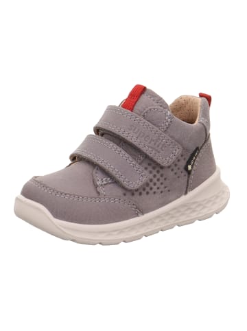 superfit Lauflernschuh BREEZE in Grau/Rot