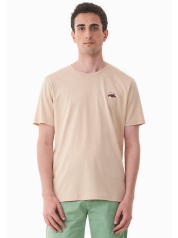 Organication T-Shirt "MOR17823" in Zartbeige