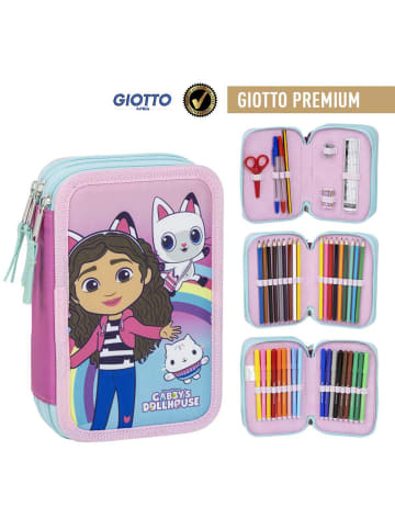 Gabby's Dollhouse Rainbow gefülltes Federmäppchen mit 3 Ebenen