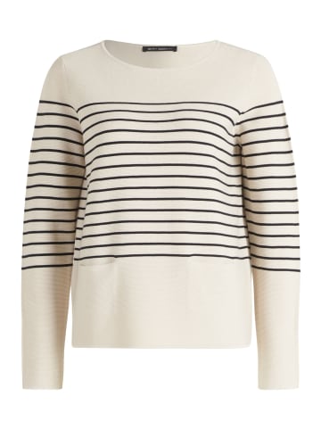 Betty Barclay Feinstrickpullover mit Eingrifftaschen in Patch Beige/Black