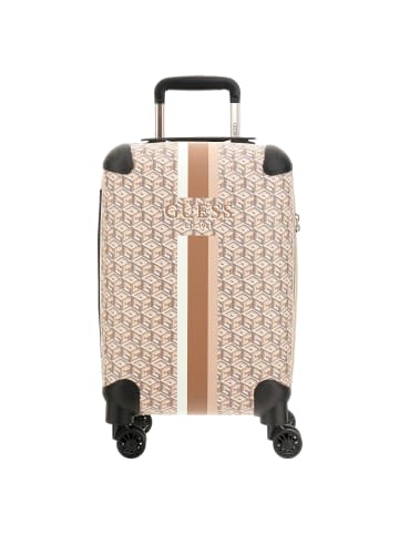 Guess Wilder 18 IN - 4-Rollen-Kabinentrolley 46 cm XS in sand logo