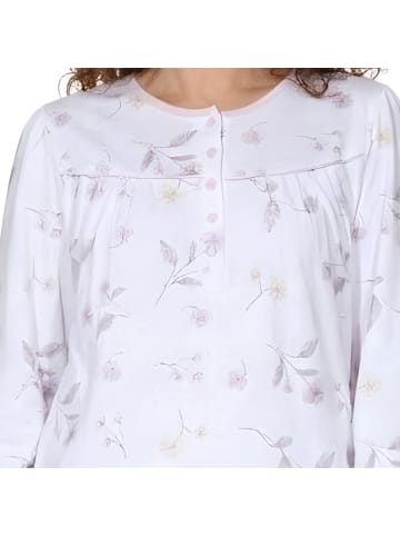 NORMANN Single-Jersey Schlafanzug in flieder