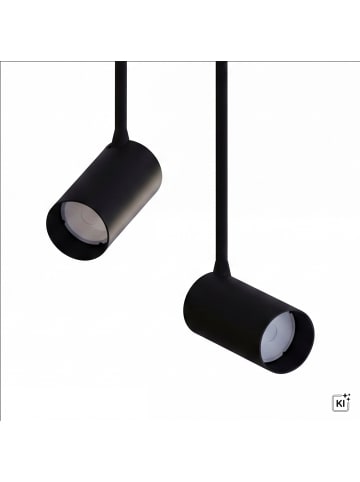 Licht-Erlebnisse Deckenlampe (B)7 x (L)10 x (H)36 cm in Schwarz