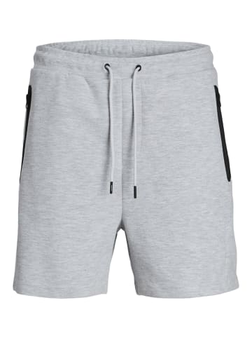 JACK & JONES Junior Sweat-Shorts in Light Grey Melange