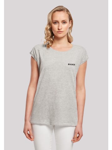 F4NT4STIC T-Shirt Macher in grau meliert