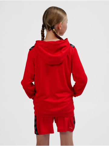 Hummel Kapuzenpullover Hmlauthentic Kinder in TRUE RED