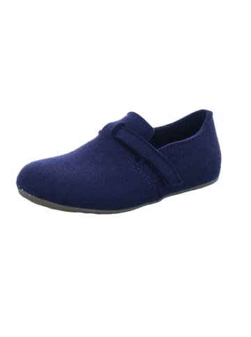 HAFLINGER Hausschuh in blau