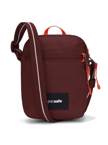 Pacsafe Pacsafe Go Mini Bag Umhängetasche 12.5 cm in garnet red