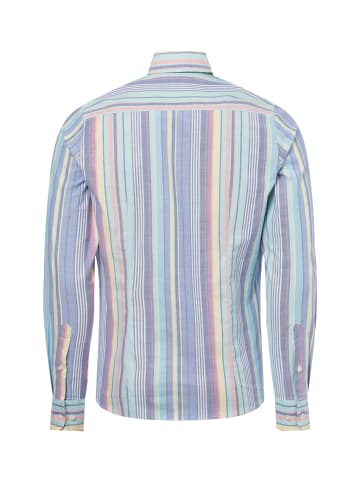 Nils Sundström Hemd in mehrfarbig blau - 0003