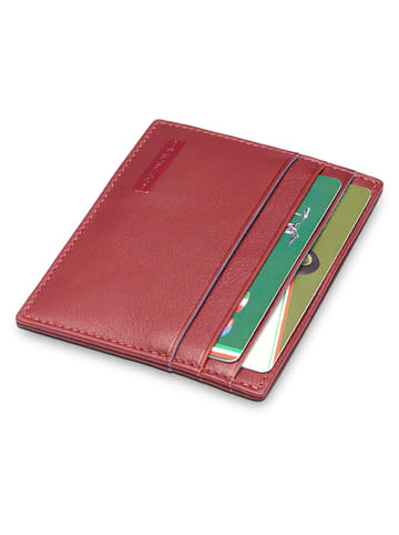 Roncato Detroit Kreditkartenetui RFID Schutz Leder 10 cm in burgundy