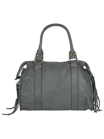 Samantha Look Shopper echt Leder in grau