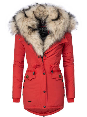 Navahoo Wintermantel Sweety in Rot