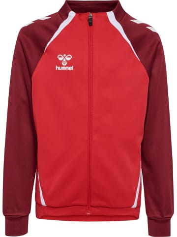 Hummel Kinder Trainingsjacke "Lead 2.0 Track Zip Jacket" in Rot